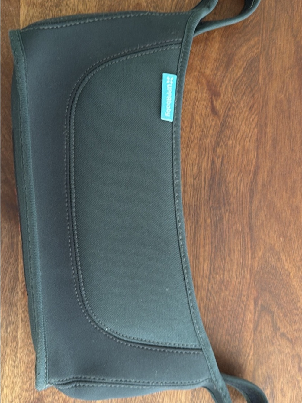 BumGenius Black Kids Neoprene Sleeve with Teal Logo Tag